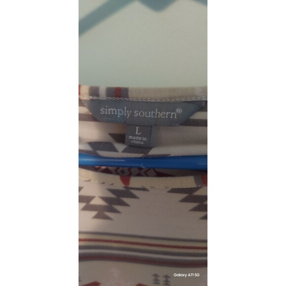 ! Western, Aztec , Ruffle Sleeve Dress - Picture 5 of 8